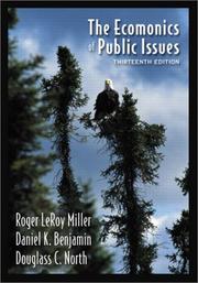 Cover of: The economics of public issues