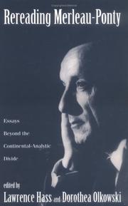 Cover of: Rereading Merleau-Ponty by 