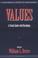 Cover of: Values