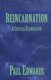 Cover of: Reincarnation by Paul Edwards