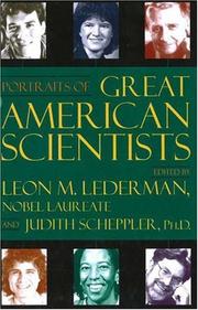 Cover of: Portraits of Great American Scientists by Judith A. Scheppler