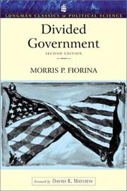 Cover of: Divided Government (Longman Classics 2nd Edition)