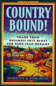 Cover of: Country Bound! by Marilyn Heimberg Ross, Tom Ross