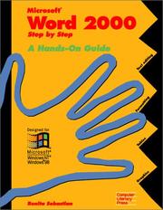 Cover of: Microsoft Word 2000: step by step : a hands-on guide