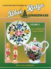 Cover of: Collector's Encyclopedia of Blue Ridge Dinnerware Volume 2 : An Illustrated Value Guide