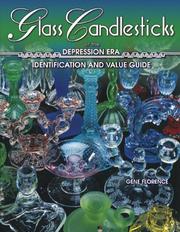 Cover of: Glass Candlesticks of the Depression Era: Identification and Value Guide