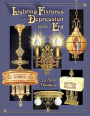 Cover of: Lighting fixtures of the Depression era.