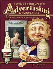 Cover of: Antique & contemporary advertising memorabilia: identificaton & value guide