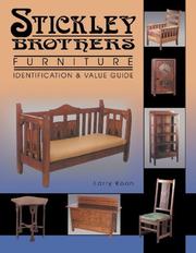Cover of: Stickley brothers furniture: identification & value guide