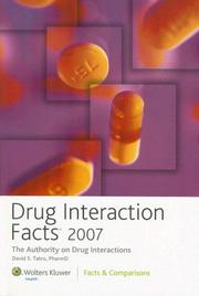 Cover of: 2007 Drug Interaction Facts&#8482;: Published by Facts & Comparisons (Drug Interaction Facts)