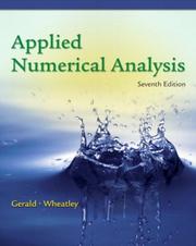 Cover of: Applied numerical analysis