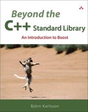 Cover of: Beyond the C++ Standard Library by Björn Karlsson