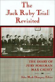 The Jack Ruby trial revisited by Max Causey