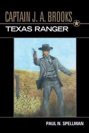 Cover of: Captain J.A. Brooks, Texas Ranger (Frances B. Vick Series)