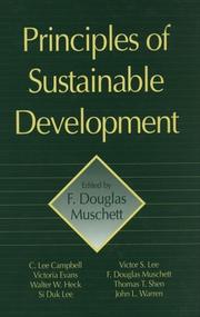 Cover of: Principles of sustainable development