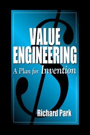 Cover of: Value engineering: a plan for invention