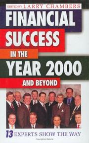Cover of: Financial Success in the Year 2000 and Beyond: 13 Experts Show the Way