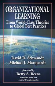 Cover of: Organizational Learning From World Class Theories to Global Best Practices