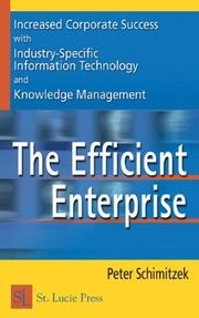 The efficient enterprise by Peter Schimitzek