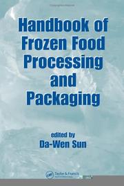 Cover of: Handbook of Frozen Food Processing and Packaging (Food Science and Technology)