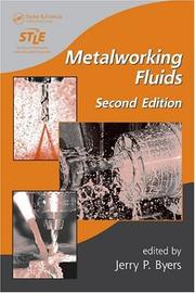 Cover of: Metalworking fluids