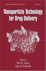 Cover of: Nanoparticle technology for drug delivery