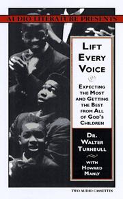 Cover of Lift Every Voice by walter turnbull,howard manly