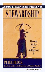 Cover of: Stewardship : Choosing Service over Self-Interest