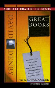 Cover of: Great Books by David Denby