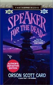 Cover of: Speaker for the Dead by 