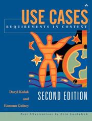 Cover of: Use cases: requirements in context