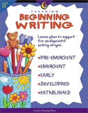 Cover of: Teaching Beginning Writing by Jo Fitzpatrick