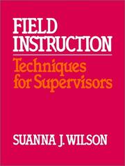 Cover of: Field Instruction