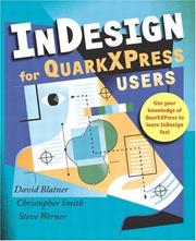 Cover of: InDesign for QuarkXPress users