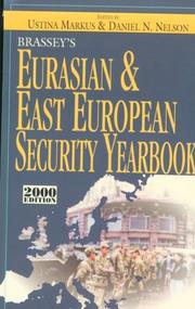 Cover of: Brassey's Eurasian and East European Security Yearbook: 2000 Edition (Brassey's Central & East European Security Yearbook)