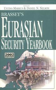 Cover of: Brassey's Eurasian Security Yearbook, 2002 Edition