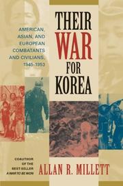 Their War for Korea by Allan R. Millett