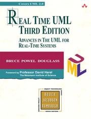 Cover of: Real time UML by Bruce Powel Douglass