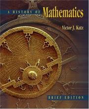 Cover of: History of Mathematics by Victor J. Katz