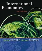 Cover of: International Economics, Sixth Edition