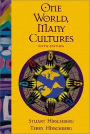 Cover of: One world, many cultures