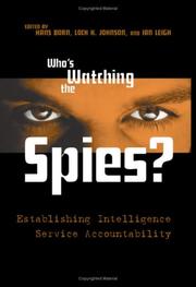 Who's watching the spies by H. Born