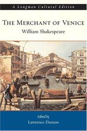 Cover of: The Merchant of Venice by William Shakespeare, Lawrence Danson