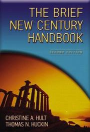 Cover of: The brief new century handbook by Christine A. Hult