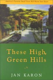 Cover of: These High, Green Hills (The Mitford Years)