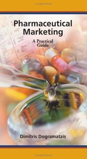 Cover of: Pharmaceutical Marketing by Dimitris Dogramatzis