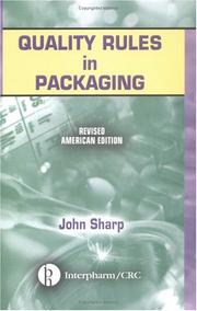 Cover of: Quality Rules in Packaging: Revised American Edition, 5-pack