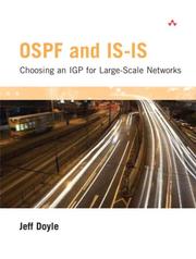 OSPF and IS-IS by Jeff Doyle
