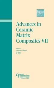 Cover of: Advances in ceramic matrix composites VII by Ceramic-Matrix Composites Symposium (2001 Indianapolis, Ind.)