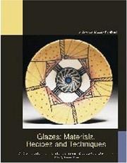 Cover of: Glazes: Materials, Recipes and Techniques  by Anderson Turner